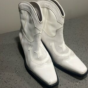 Ganni Western Leather Boots